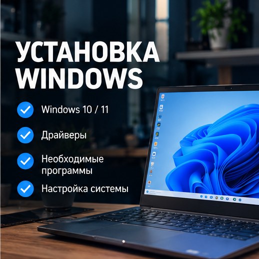 Установка Windows 10 и 11: драйверы, программы, настройка системы
